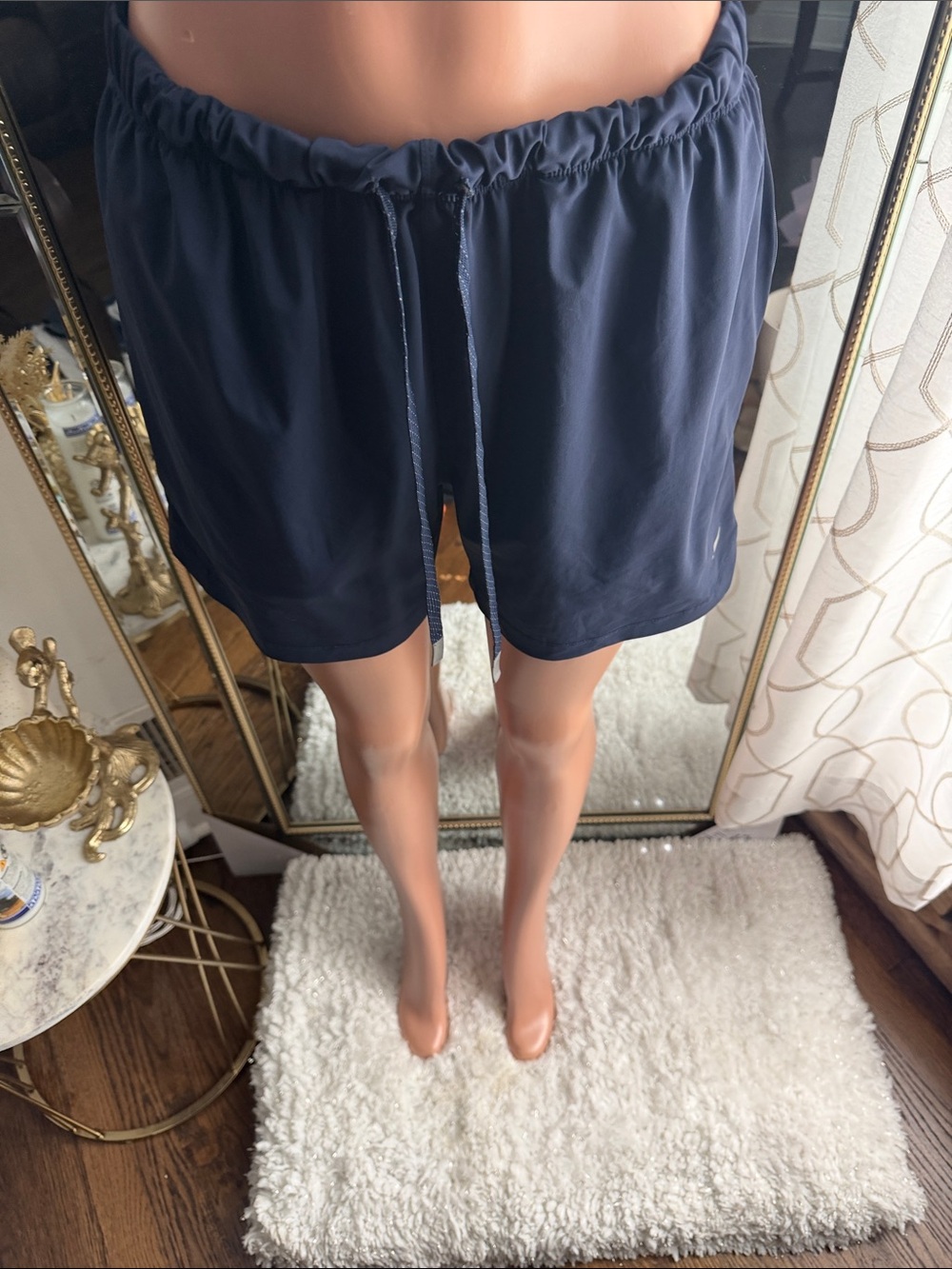 Fabletics Navy Drawstring Men's Active Shorts